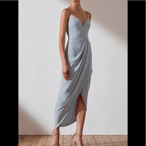 Shona Joy Core Cocktail Dress in Powder Blue Size 8 - worn once